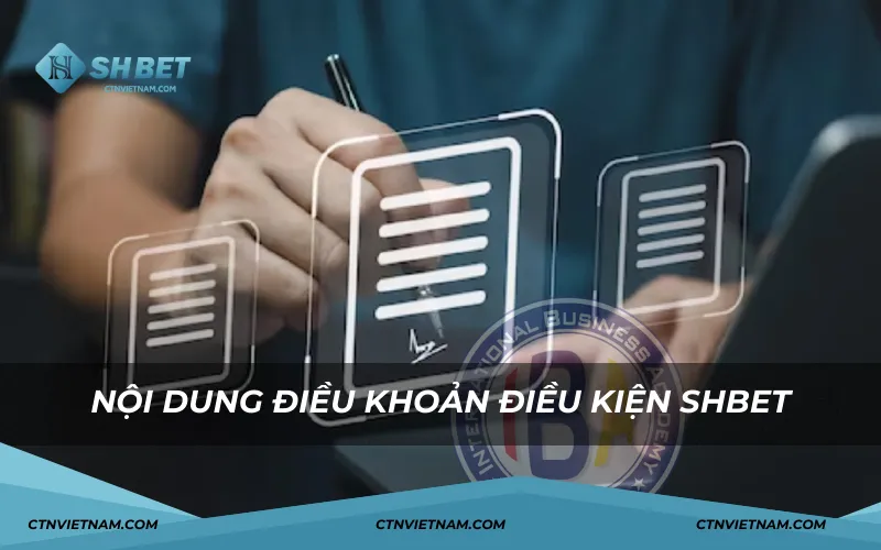 Nội dung chính điều khoản điều kiện SHBET