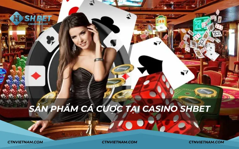 Sản phẩm cá cược tại Casino SHBET